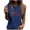 Navy, variant on IROINNID Women's Round Neckline T-Shirt Sleeveless USA 4th Of July Summer Casual Loose Tops