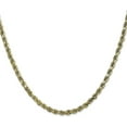 thumbnail image 2 of Solid 10k Yellow Gold 3.7mm Diamond-cut Rope Chain - 30", 2 of 8