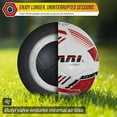 thumbnail image 5 of Vizari Livorno Soccer Ball | Sizes 3, 4, 5 | Durable TPU for Training & Matches | Ideal for Kids, Youth & Adults - WHITE, 5, 5 of 7
