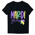 thumbnail image 2 of TIMIFIS T-Shirts pour Femmes Été Printemps Hauts Manches Courtes Coupe Classique T-Shirts Mode Imprimé Col Rond Tee Blouses, 2 of 5