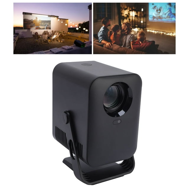 Mini Projector with Wi Fi and BT, 1080P Portable Projector Support Stylus Pen, Autofocus, 270 Adjustable, Auto Keystone, Home Movie Projector