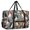 Cavalier King Charles Spaniel and Floral, variant on Cavalier King Charles Spaniel and Floral Foldable Travel Duffel Bag, Airline Personal Item Bag with Front Pocket & Trolley Strap, Tear Resistant Gifts for Birthday Christmas Thanksgiving
