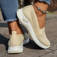 thumbnail image 5 of Willtoo Orthopedic Casual Shoes for Women Golf Shoes Lightweight Non Slip Slip on Volleyball Shoes Knitted Mesh Stretch Comfortable 2026 New Foam Shoes, 5 of 7