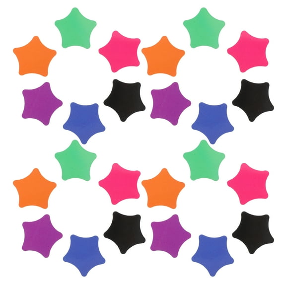 30 Pcs Calendar Stickers Whiteboard Magnets Fridge Small Star for Cute Refrigerator