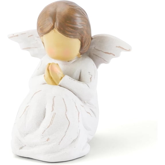 HOSTKAngel Statue Figurines, Perfect Baptism First Communion Confirmation Gifts for Women Teen Girls, Christian Religious Decor