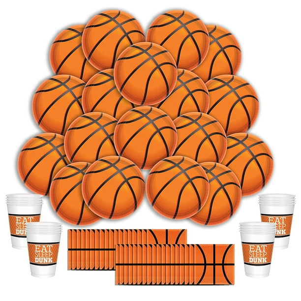 BTHERE Basketball Party Supplies Party Pack Seats 16 Napkins