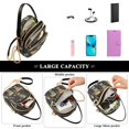 thumbnail image 5 of FORMRS Crossbody Bag for Women Quilted Travel Shoulder Cell Phone Purse with Chain Strap Handbag, Halloween Dancing, 5 of 7