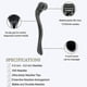 thumbnail image 5 of Derma Roller 1.5mm, 540 Titanium Microneedle Roller For Face Facial Wrinkles, 5 of 5