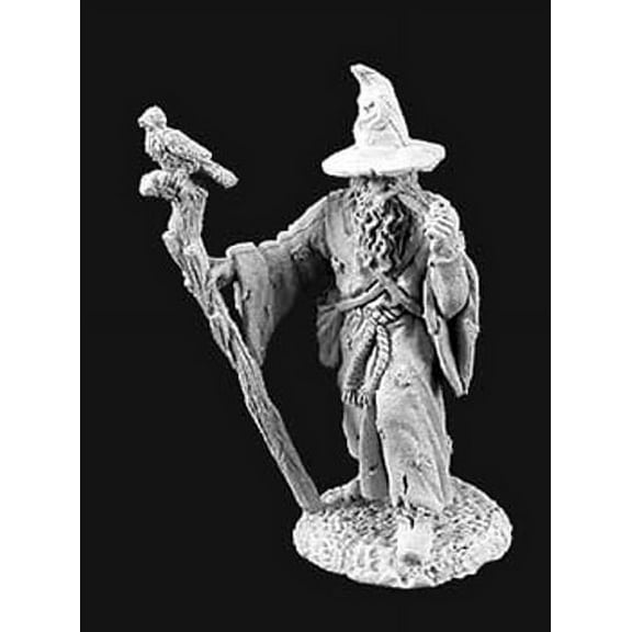 Reaper Miniatures A. Wanderhat, Wizard #02905 Dark Heaven Unpainted Metal