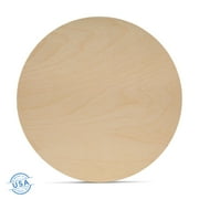 Wood Circles 14 inch, 1/8 Inch Thick, Birch Plywood Discs, Pack of 1 Unfinished Wood Circles for Crafts, Wood Rounds by Woodpeckers