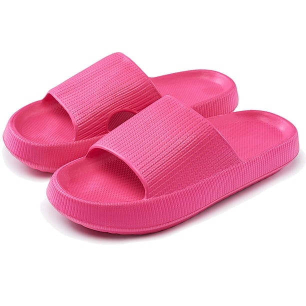 Pantuflas Rosyclo Cloud para Mujeres y Hombres en Rosa Fucsia