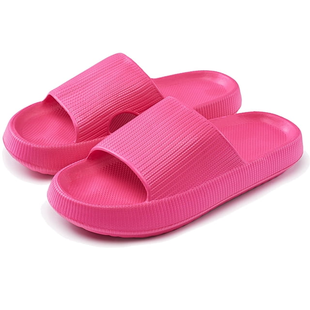 Pantuflas Rosyclo Cloud para Mujeres y Hombres en Rosa Fucsia