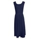 thumbnail image 4 of Vestido midi sin mangas con estampado floral y corte en A para mujer: vestido informal y fluido para la playa con bolsillos, 95 % poliéster, primavera/verano 2025, 4 of 5