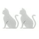 thumbnail image 1 of 2 emblemas de coche, insignia automotriz, pegatina de gato de metal 3D, pegatina para parachoques de coche, decoración, emblema de animal lindo para coches y camiones universales, 1 of 8