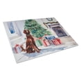 thumbnail image 2 of Carolines Treasures DAC2588LCB 12 x 15 x 0.2 in. Airedale Terrier Cozy Christmas Glass Cutting Board - Large, 2 of 51