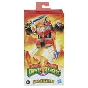 Power Rangers Mighty Morphin Dino Megazord Retro Style Zord Action Figure 7-Inch-Scale Toy for Boys and Girls