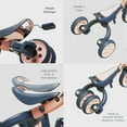 thumbnail image 3 of Yvolution Kids Velo Trike and Balance Bike Peach For Boys and Girls 18 Months to 3 Years Old, 3 of 5