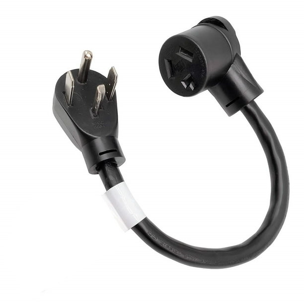 Dryer Plug Adapter Cord NEMA 1430P 4Prong Male x 1030R 3Prong