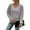19#Light Gray, variant on Women's Long Sleeve V Neck Tops 2025 Fall Fashion Casual Blouses Pullover Sweaters Tunics for Daily Outfits Khaki L