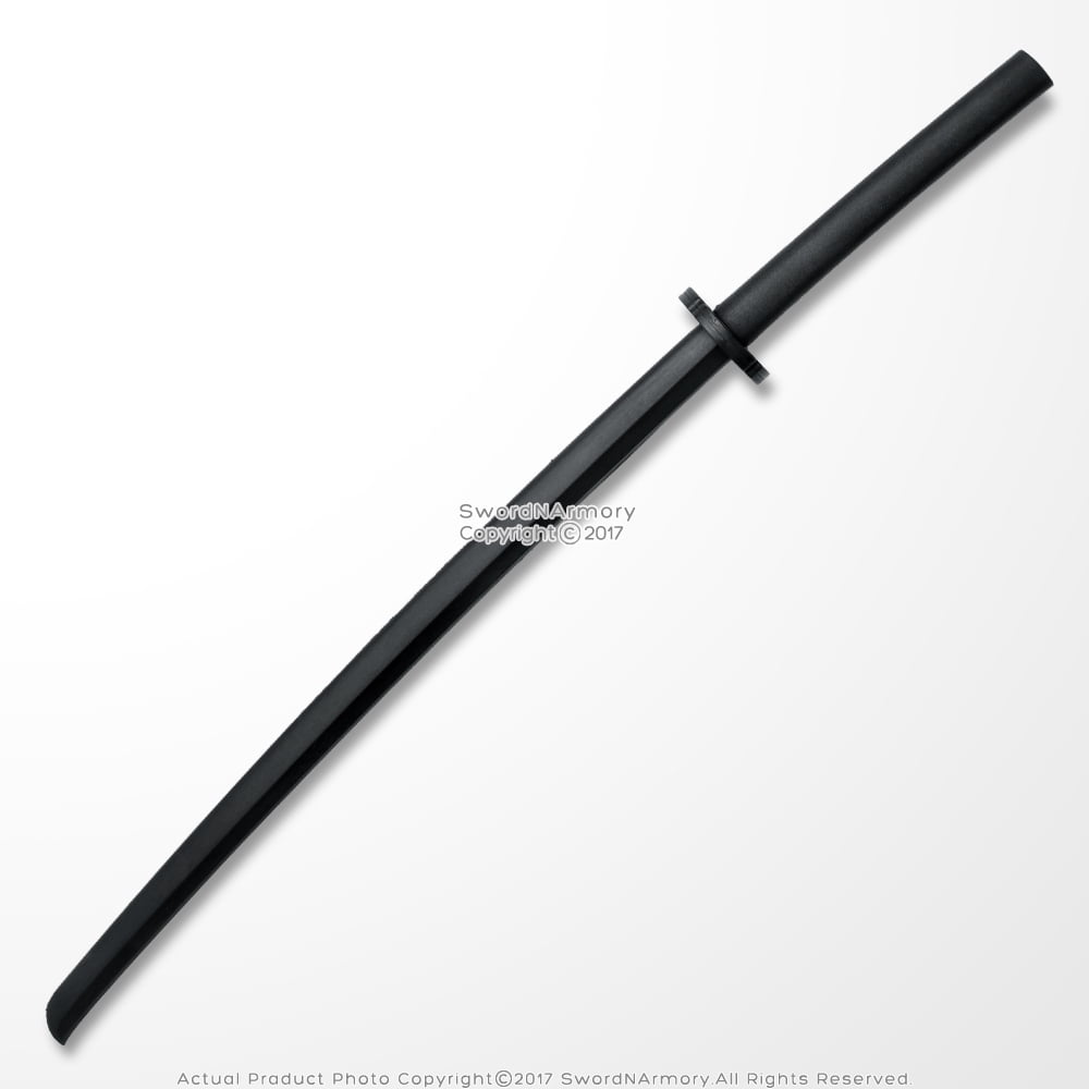 40" Foam Training Katana Samurai Sword Sparring Stick LARP Black