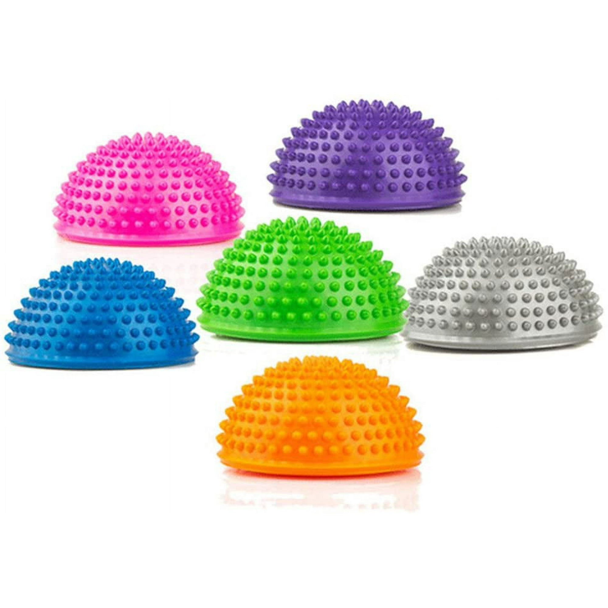 2Pcs Anti Slip Foot Massage Ball Half Ball Massage Mat Exercise Balance Point for Gym Yoga Pilates Walmart