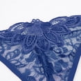 thumbnail image 3 of Bragas de encaje para mujer, tanga hipster, tanga Dessoua Overture, minislip Azul, 3 of 9