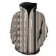 thumbnail image 1 of Sudadera con capucha y cremallera con estampado 3D de humo colorido para hombre y mujer, divertida, de moda urbana, informal, deportiva, de gran tamaño., 1 of 6