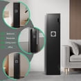 thumbnail image 2 of 2-4 Gun Safes for Home Rifle and Pistols, Electronic Rifle Cabinet Quick Access, Gun Cabinet with Alarm System & Mute Mode, Rifle Safe with Removable Shelf, 2 of 8