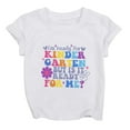 thumbnail image 5 of MEZZALL Print Shirt Kindergarten Shirts For Girls Kids Back To School T-Shirt Tshirts Children School Tee Breathable Toddler Dailywear, White, 3-4 Years, 5 of 5