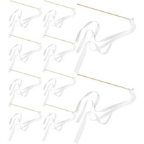 ELAYARD 10Pcs Wedding Streamers With White Fabric For Holiday Celebrations