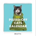 thumbnail image 4 of 2025 Off Cats Calendar Angry Cat Calendar Home Calendar, 4 of 8