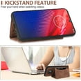 thumbnail image 5 of MYKOMI Phone Case for Moto Z4/Moto Z 4 Play/MotoZ4 Force Wallet Cover with HD Screen Protector and Card Holder Stand Cell Motorola 4Z Motoz4cases MotoZ4Play XT1980-4 2019 Women Men, 5 of 6