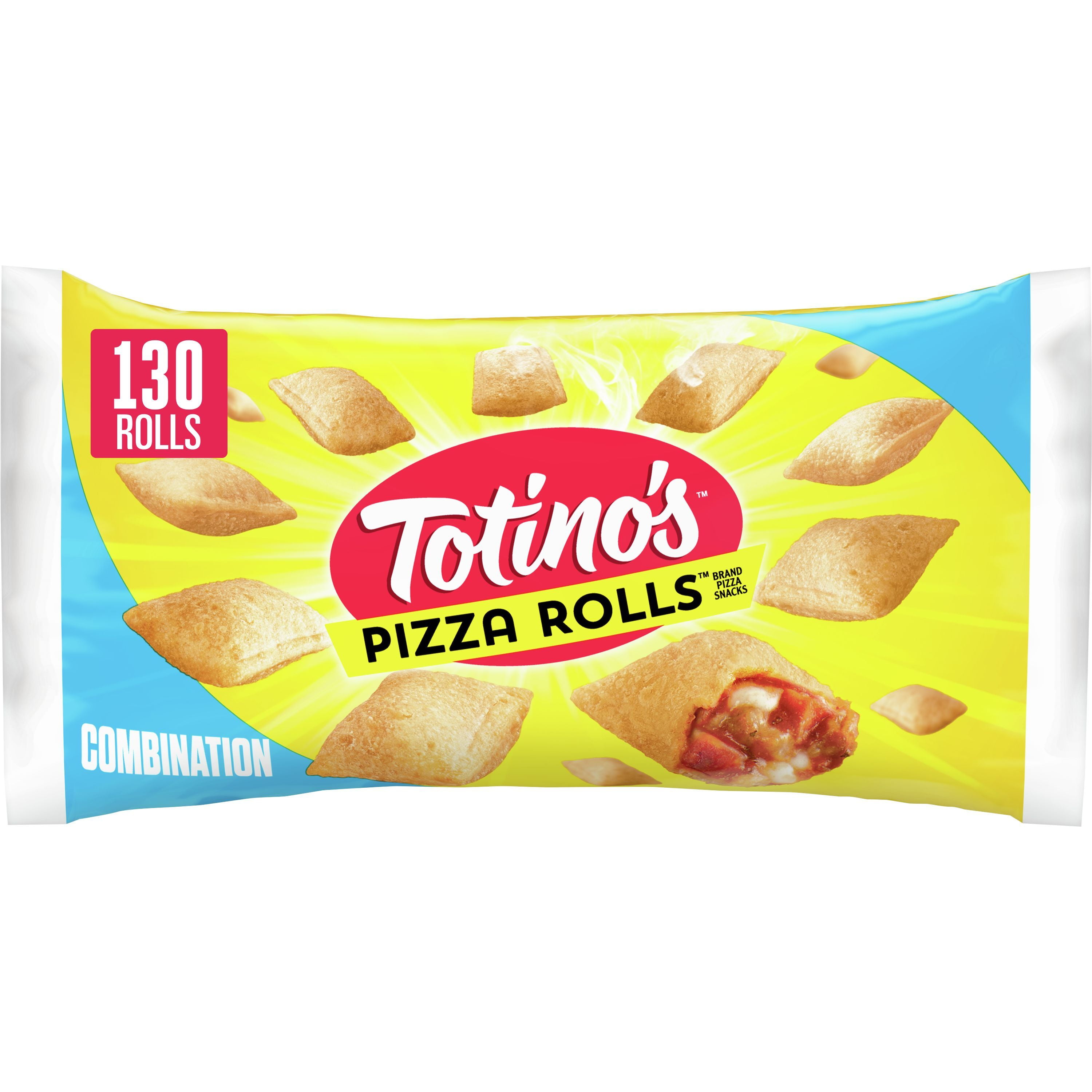Totino's Pizza Rolls, Combination, Frozen Snacks, 63.5 oz, 130 ct