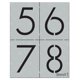 Stencil1 Basketball 4-Pack Stencil Set Art Craft - 8.5\" X 11