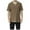 Coffee, variant on Hiiyo Men's Vintage T-Shirt V Neck Short Sleeved T Shirt, Brown