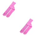 thumbnail image 4 of Guantes de vestir Minnieouse 2 uds 45cm estilo banquete Multicolor mujeres largo leche estiramiento moda guante otoño Rosa oscuro, 4 of 6