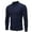 Z3 Navy, variant on REDARER Mens Shirts - Male Warm High Collar Thermal Underwear Men Basic Plain T Shirt Blouse Pullover Long Sleeve Top,Mens Long Sleeve Tee Shirts,Size:L
