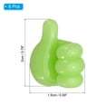 thumbnail image 2 of 6 Pcs Cord Holders Cable Clips Nightstand Wire Organizer Desk Green, 2 of 6