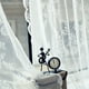 thumbnail image 1 of Cortina transparente con flores para ventana, visillo, 1 panel de tela, 1 of 6