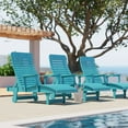 thumbnail image 2 of Wildridge Signature Chaise Lounge, Aruba Blue - Outdoor Weather Resistant Recycled Plastic Furniture for Patio, 2 of 5