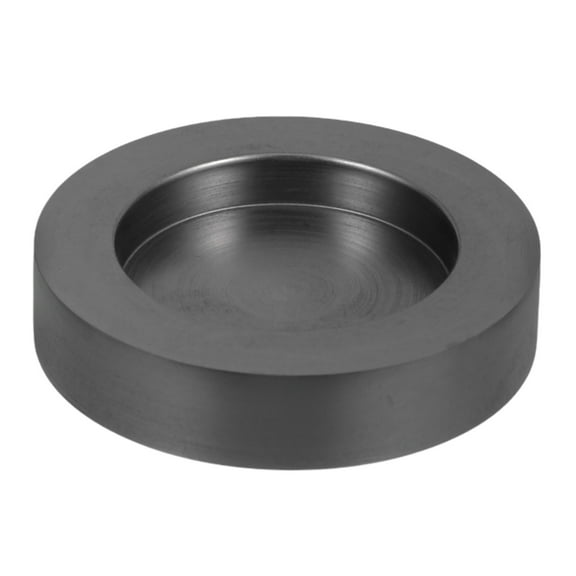 AURARMLET Metal Casting Mold for Graphite Ingot, Round Disc Shape Foundry Tool with High Thermal Conductivity, 1 Set