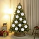 thumbnail image 4 of Round Solid Color 8cm Christmas Ball Christmas Scene Decoration Christmas Tree Hanging Decorations Exquisite Christmas Ball, 4 of 5