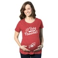thumbnail image 1 of T-shirt de Maternité pour Bébé « You're A Firework » Drôle 4th Of July (Rouge Chiné) - L, 1 of 4