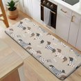 thumbnail image 5 of Cute Cartoon Dachshund Kitchen Rug Mat,Kitchen Runner Rugs Non Skid Washable,Decorative Kitchen Floor Mats for Kitchen,Sink,Laundry,17"x47.2", 5 of 7