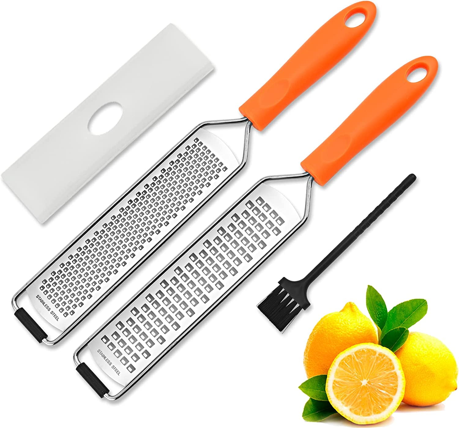  OpenSeseme Handheld Professional Kitchen Grater for Vegetables  and Cheese, Citrus Lemon Zester with Vegetable Peeler (Pink): Home & Kitchen