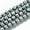 Cadet Blue, variant on MATROOY 5strands Evil Eye Glass Beads Round 8mm/10mm Electroplate Pattern Loose Beads-Silver-8x7mm (40pcs/strand)