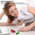 thumbnail image 3 of Juguete eléctrico para gatos con forma de escarabajo, mini juguete interactivo para gatos que emociona y atrae a los gatos, acurrucándose, persiguiendo, escarabajo realista, vibrante, 3 of 5
