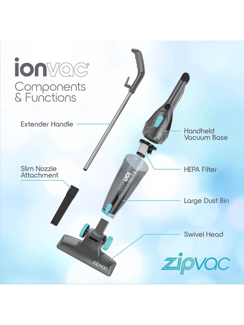 IonVac, Corded Stick Vacuum, Model #8842, Multi-Surface 3-in-1
