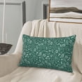 thumbnail image 5 of Honeii Green Christmas Decorative Throw Pillow Case - Elevate Your Couch, Sofa, or Bed with Stylish Home Decor, Perfect Gift Idea-16"x24", 5 of 6