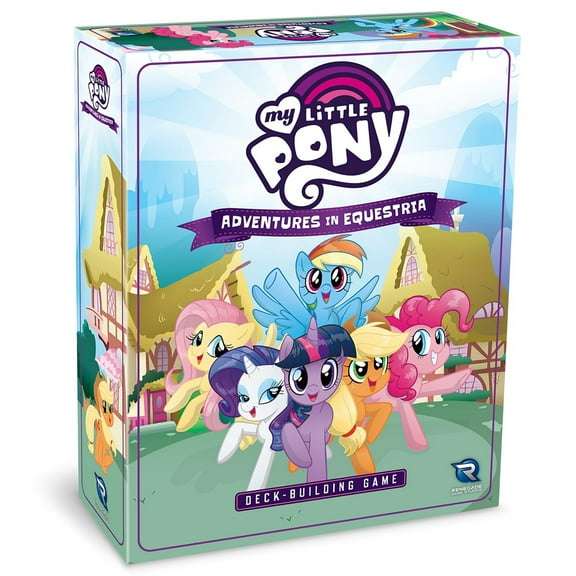 My Little Pony: Adventures in Equestria Deck-Building Game - Cooperative Deck-Building, 1-4 Players, 45-90 Min